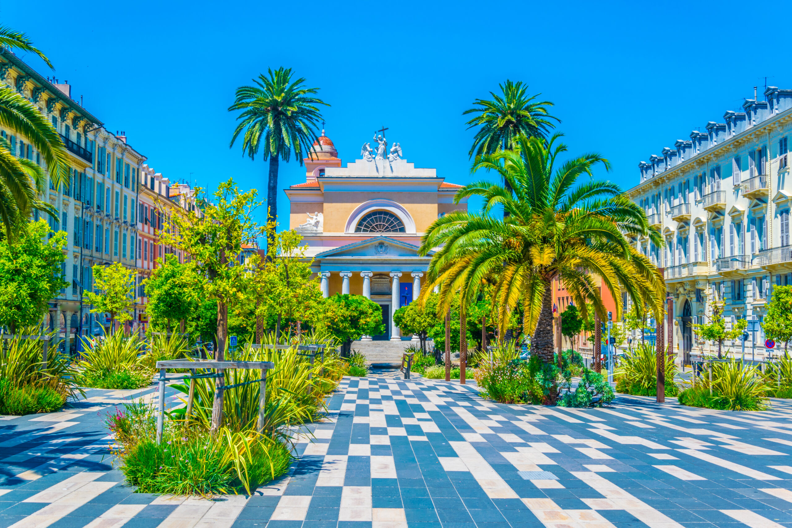 Catholic church Saint Jean-Baptiste - le Voeu in Nice, France