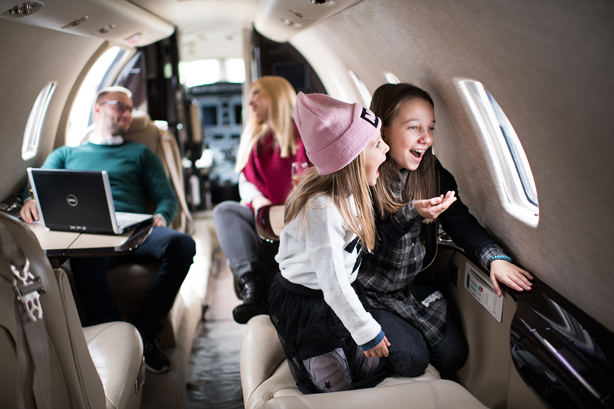 Private Jet Travel for Families