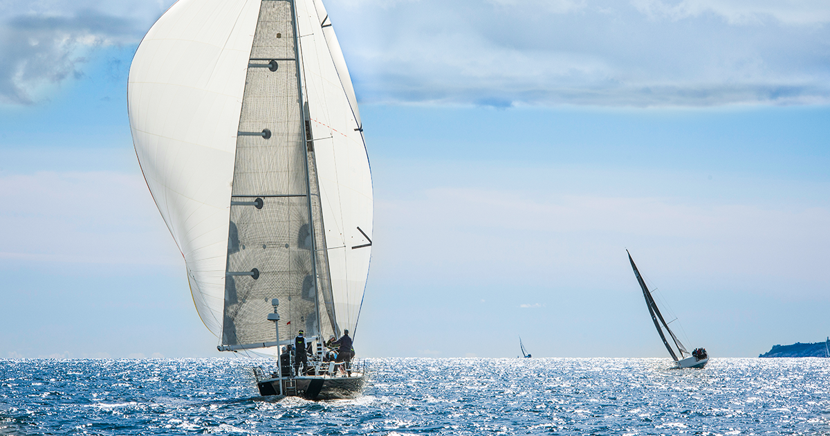 Crews competing in Superyacht Challenge Antigua